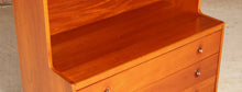 Load image into Gallery viewer, Mid Century teak bookcase with drawers, circa 1960s
