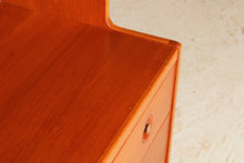 Load image into Gallery viewer, Mid Century teak bookcase with drawers, circa 1960s
