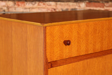 Load image into Gallery viewer, Mid Century oak chest of drawers, circa 1960s
