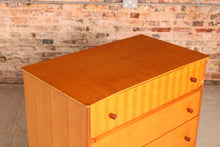 Load image into Gallery viewer, Mid Century oak chest of drawers, circa 1960s
