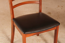 Load image into Gallery viewer, Set of 4 Mid Century G-plan Fresco teak dining chairs, circa 1980s
