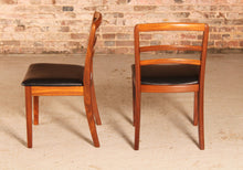 Load image into Gallery viewer, Set of 4 Mid Century G-plan Fresco teak dining chairs, circa 1980s
