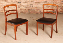 Load image into Gallery viewer, Set of 4 Mid Century G-plan Fresco teak dining chairs, circa 1980s

