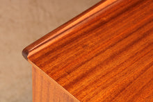 Load image into Gallery viewer, Mid Century Mahogany sideboard with brass handles by McIntosh, Scotland, circa 1960s
