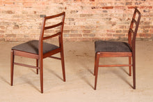 Load image into Gallery viewer, Set of 4 afromosia dining chairs by Richard Hornby for Heal&#39;s, circa 1960s
