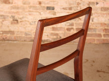 Load image into Gallery viewer, Set of 4 afromosia dining chairs by Richard Hornby for Heal&#39;s, circa 1960s
