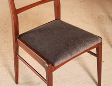 Load image into Gallery viewer, Set of 4 afromosia dining chairs by Richard Hornby for Heal&#39;s, circa 1960s
