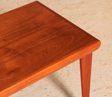 Load image into Gallery viewer, Danish Mid Century side table with folding legs by Trioh, circa 1960s
