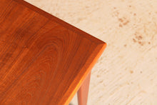 Load image into Gallery viewer, Danish Mid Century side table with folding legs by Trioh, circa 1960s
