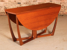 Load image into Gallery viewer, Mid Century drop leaf / gateleg teak dining table by Beithcraft, Scotland, circa 1960s.

