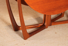 Load image into Gallery viewer, Mid Century drop leaf / gateleg teak dining table by Beithcraft, Scotland, circa 1960s.
