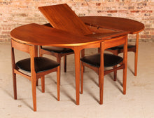 Load image into Gallery viewer, Midcentury teak Dining Table &amp; Chairs by Nathan c.1960s

