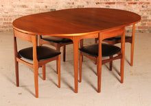 Load image into Gallery viewer, Midcentury teak Dining Table &amp; Chairs by Nathan c.1960s
