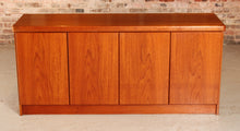 Load image into Gallery viewer, Danish Mid Century teak sideboard by Christian Linneberg, circa 1970s
