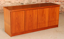 Load image into Gallery viewer, Danish Mid Century teak sideboard by Christian Linneberg, circa 1970s
