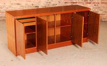 Load image into Gallery viewer, Danish Mid Century teak sideboard by Christian Linneberg, circa 1970s
