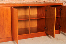 Load image into Gallery viewer, Danish Mid Century teak sideboard by Christian Linneberg, circa 1970s
