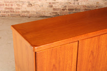 Load image into Gallery viewer, Danish Mid Century teak sideboard by Christian Linneberg, circa 1970s
