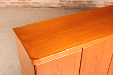 Load image into Gallery viewer, Danish Mid Century teak sideboard by Christian Linneberg, circa 1970s
