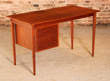 Load image into Gallery viewer, Danish Midcentury Teak Desk by Arne Vodder c.1960s
