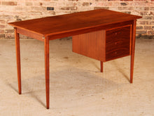 Load image into Gallery viewer, Danish Midcentury Teak Desk by Arne Vodder c.1960s
