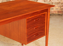 Load image into Gallery viewer, Danish Midcentury Teak Desk by Arne Vodder c.1960s
