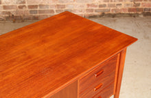 Load image into Gallery viewer, Danish Midcentury Teak Desk by Arne Vodder c.1960s
