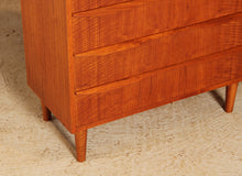 Load image into Gallery viewer, Danish Mid Century teak chest of 8 drawers, circa 1960s
