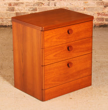 Load image into Gallery viewer, Vintage Mid Century style teak chest of drawers by Stag
