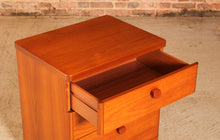 Load image into Gallery viewer, Vintage Mid Century style teak chest of drawers by Stag
