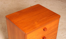 Load image into Gallery viewer, Vintage Mid Century style teak chest of drawers by Stag
