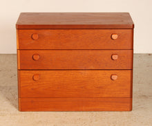 Load image into Gallery viewer, Vintage Mid Century style teak chest of drawers by Stag
