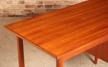 Load image into Gallery viewer, Danish Mid Century teak desk bv Gunnar Nielsen for Tibergaard, circa 1960s
