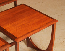 Load image into Gallery viewer, Mid Century G-plan Astro Long John teak nest of tables, circa 1960s
