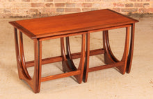 Load image into Gallery viewer, Mid Century G-plan Astro Long John teak nest of tables, circa 1960s
