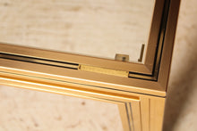 Load image into Gallery viewer, Mid Century Pierre Vandel coffee table with bevelled edge glass top, circa 1970s
