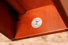 Load image into Gallery viewer, Mid Century McIntosh drop leaf dining table, circa 1970s
