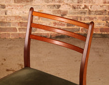 Load image into Gallery viewer, A set of 4 midcentury G Plan dining chairs circa 1960s
