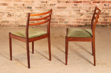 Load image into Gallery viewer, A set of 4 midcentury G Plan dining chairs circa 1960s

