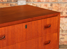 Load image into Gallery viewer, Mid Century teak chest of 6 drawers by Friedrich Beckmann, Germany, circa 1960s
