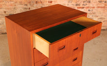 Load image into Gallery viewer, Mid Century teak chest of 6 drawers by Friedrich Beckmann, Germany, circa 1960s
