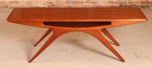 Load image into Gallery viewer, Danish Mid Century 'Smile' teak coffee table by Johannes Andersen for CFC Silkeborg, circa 1960s
