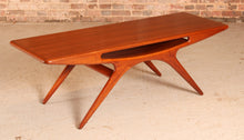 Load image into Gallery viewer, Danish Mid Century 'Smile' teak coffee table by Johannes Andersen for CFC Silkeborg, circa 1960s
