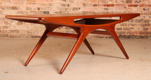 Load image into Gallery viewer, Danish Mid Century 'Smile' teak coffee table by Johannes Andersen for CFC Silkeborg, circa 1960s
