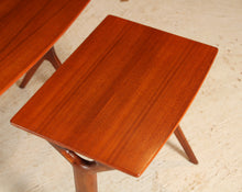 Load image into Gallery viewer, Danish Mid Century teak nest of tables by Johannes Andersen for CFC Silkeborg, circa 1960s

