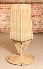 Load image into Gallery viewer, Italian mid century banana leaf rope 'S' chair by Marzio Cecchi, circa 1970s
