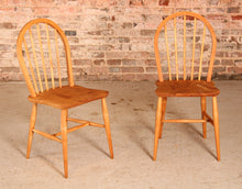 Load image into Gallery viewer, Set of 2 of mid century Ercol elm and beech chairs circa 1950s
