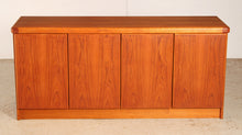 Load image into Gallery viewer, Danish Mid Century teak sideboard by Christian Linneberg, circa 1970s
