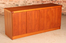 Load image into Gallery viewer, Danish Mid Century teak sideboard by Christian Linneberg, circa 1970s
