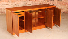 Load image into Gallery viewer, Danish Mid Century teak sideboard by Christian Linneberg, circa 1970s
